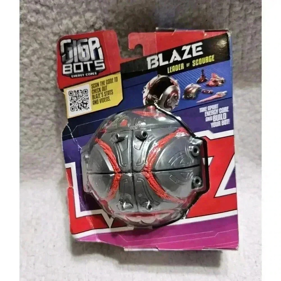 GIGABOTS Blaze Energy Core Series 1 Buildable Poseable Figure Set Ages 5+ - Picture 2 of 4